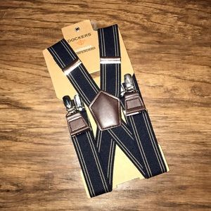Dockers Suspenders- Navy